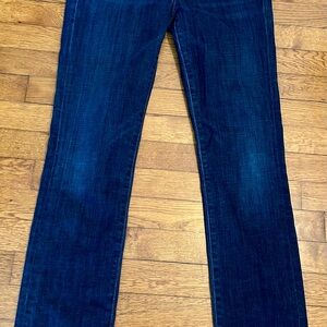 C of H Citizens of Humanity Jeans Womens 28 Blue Denim Ava Low Rise Straight Leg